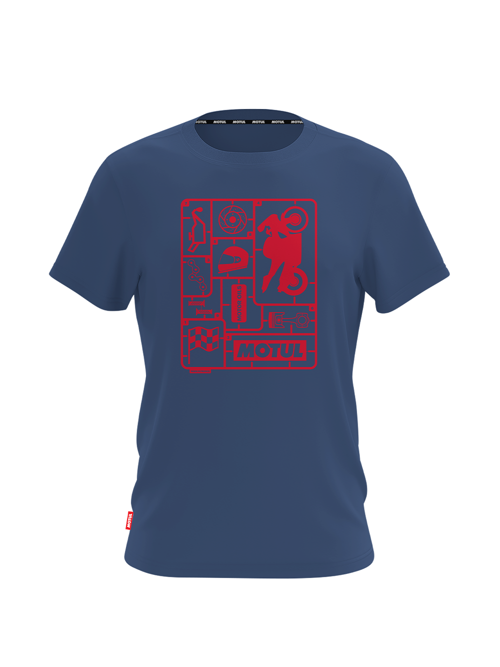 MOTUL Unisex Petrol Blue T-Shirt