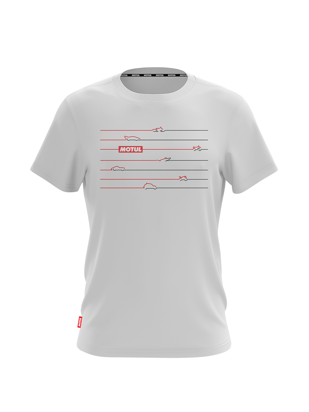 MOTUL Unisex White T-Shirt